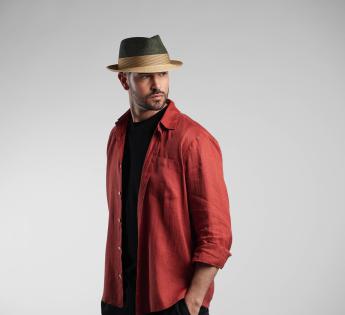 Chapeau trilby Stetson Raphia Twotone Toyo
