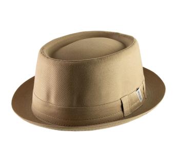 chapeau porkpie denim Pork Pie Cloth