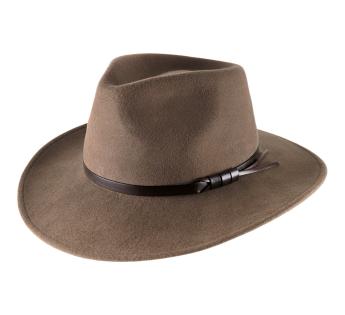 Chapeau Noir Classic Wide Fedora