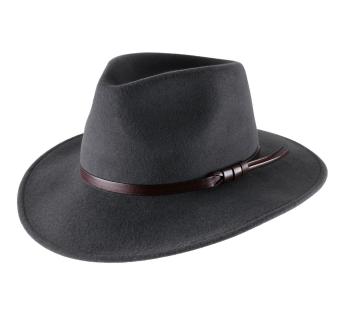 Chapeau Noir Classic Wide Fedora