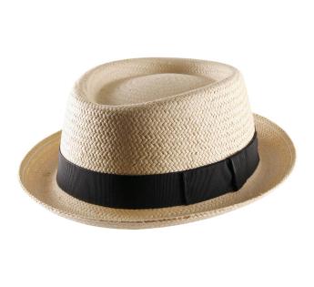 chapeau paille porkpie Rocker