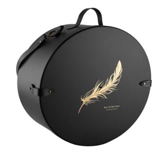 Large Oval Hat Box BCBG Collection