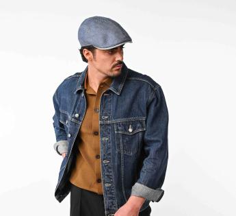 casquette plate lin Jackson-2/740