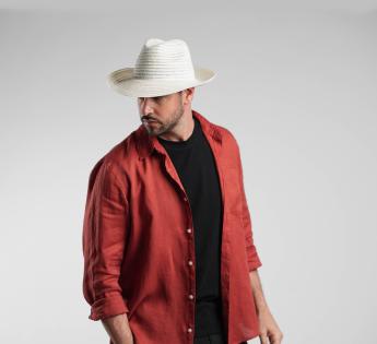 Chapeau fédora abaca Maelias