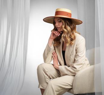 Chapeau paille large Margot