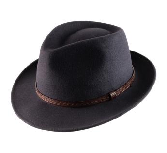 Chapeau trilby feutre Trilby Leather Belt