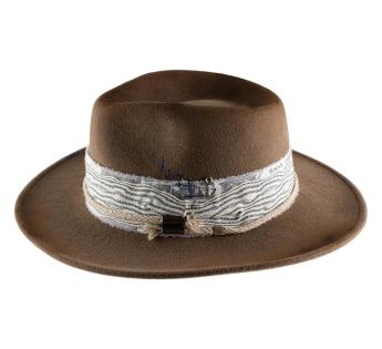 Chapeau vintage vieilli Stéphane