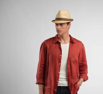 trilby paille raphia Palma Trilby