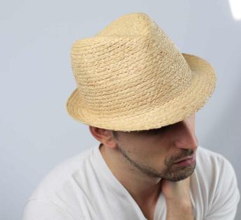 Chapeau Paille Raphia Classic Trilby Raphia