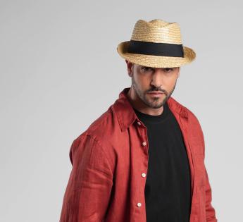 trilby paille Classic Trilby Paille