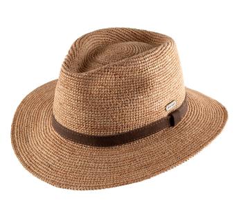 Chapeau paille raphia Flavien Raphia Cuir