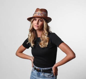 chapeau panama asymétrique Amalia