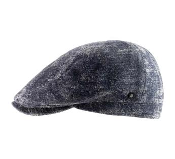 casquette plate velours Alberto