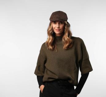 Casquette beret simili cuir Cali