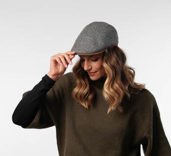 Casquette plate laine Santino