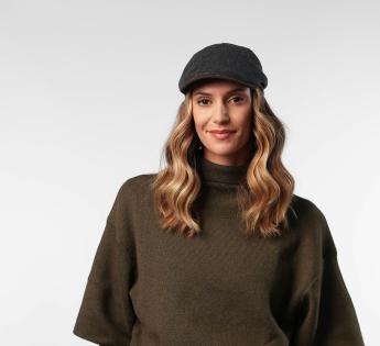 Casquette plate laine Santino