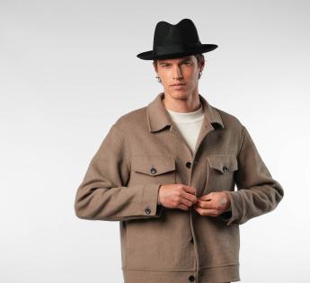 Chapeau fedora Stetson Rosedale Woolfelt