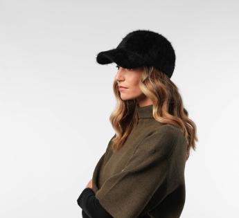 Casquette fourrure Angora Baseball Cap