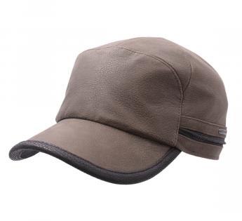 casquette army cuir Byers Cowhide 