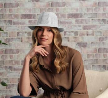 Chapeau paille élégant Ezran