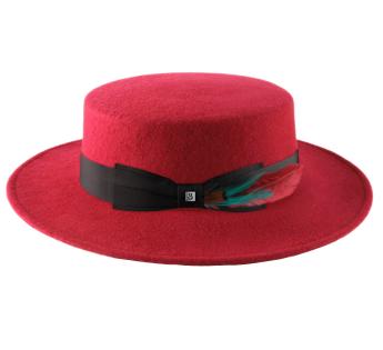 canotier en feutre My Felt Boater
